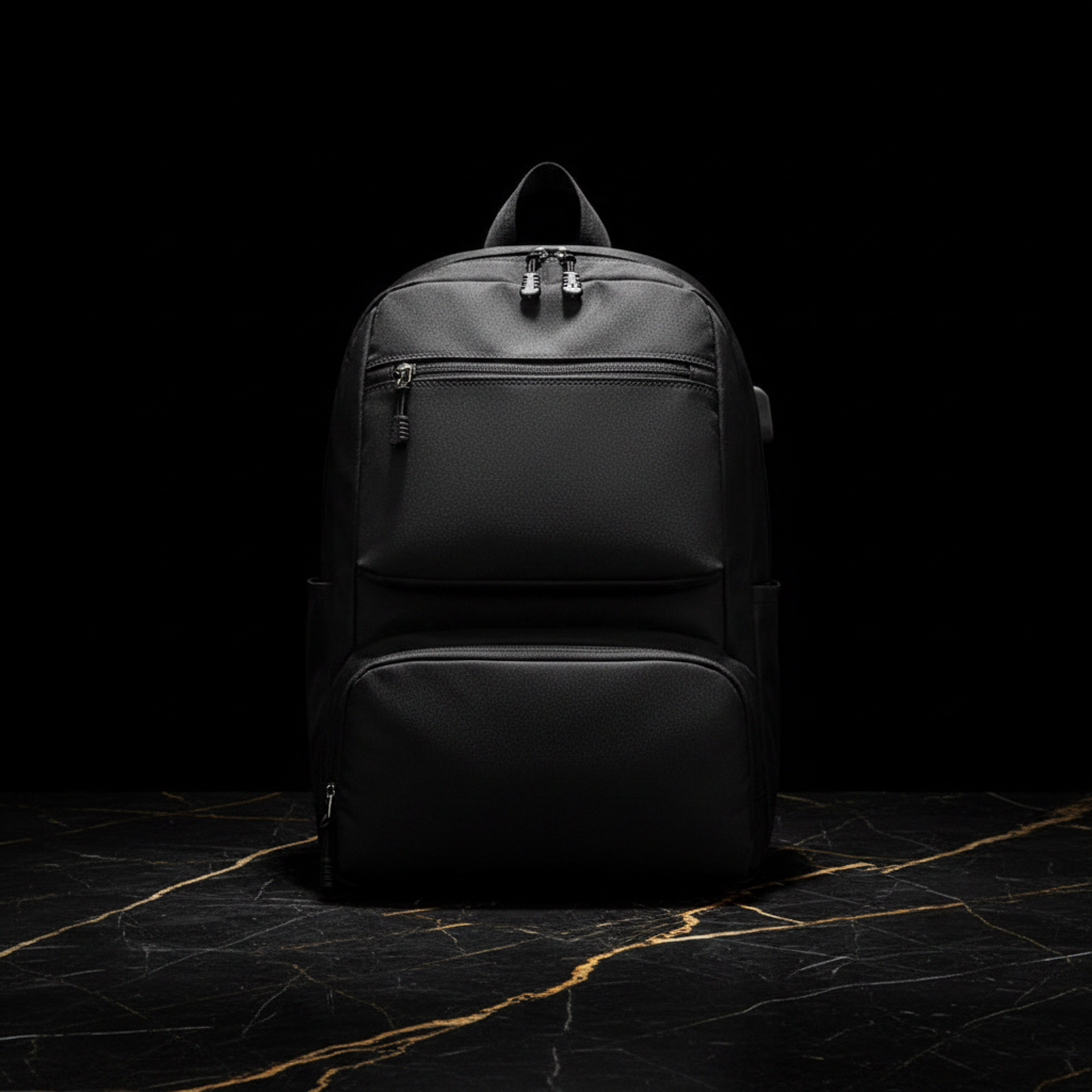 MANUVERO Urban Backpack – Schwarz
