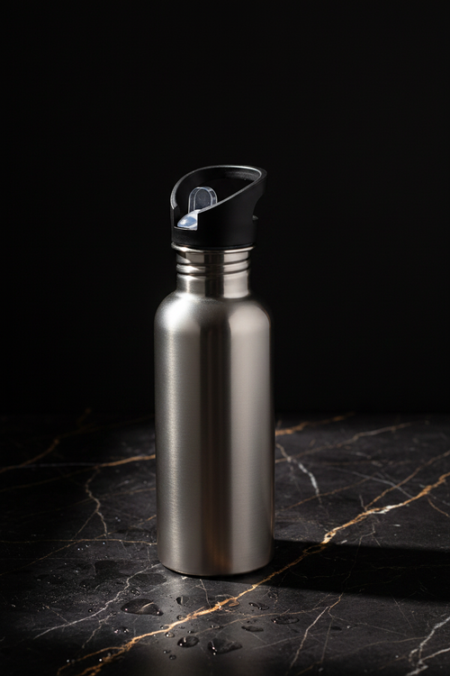 MANUVERO Flow Premium Edelstahl Trinkflasche
